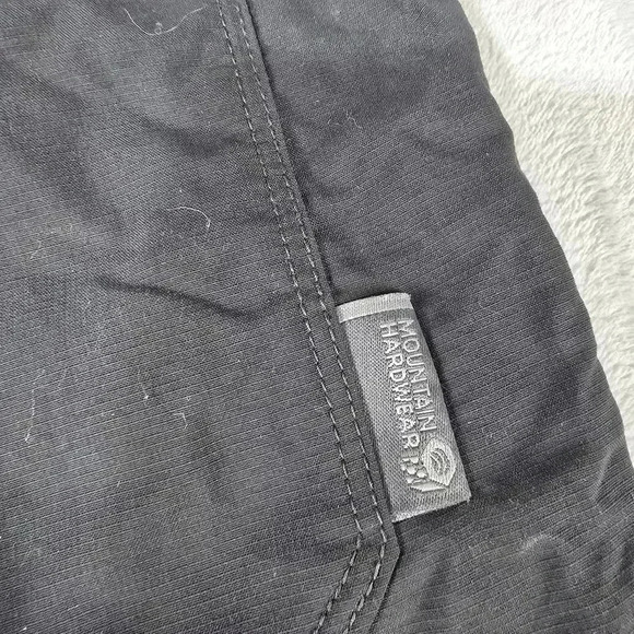 5Mountain Hardwear Pants Mens 36x30 Gray BASIN TREK Convertible Stretch Hiking - Picture 6 of 10